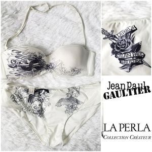 Jean Paul Gaultier X La Perla Bikini 44 US 8 Small